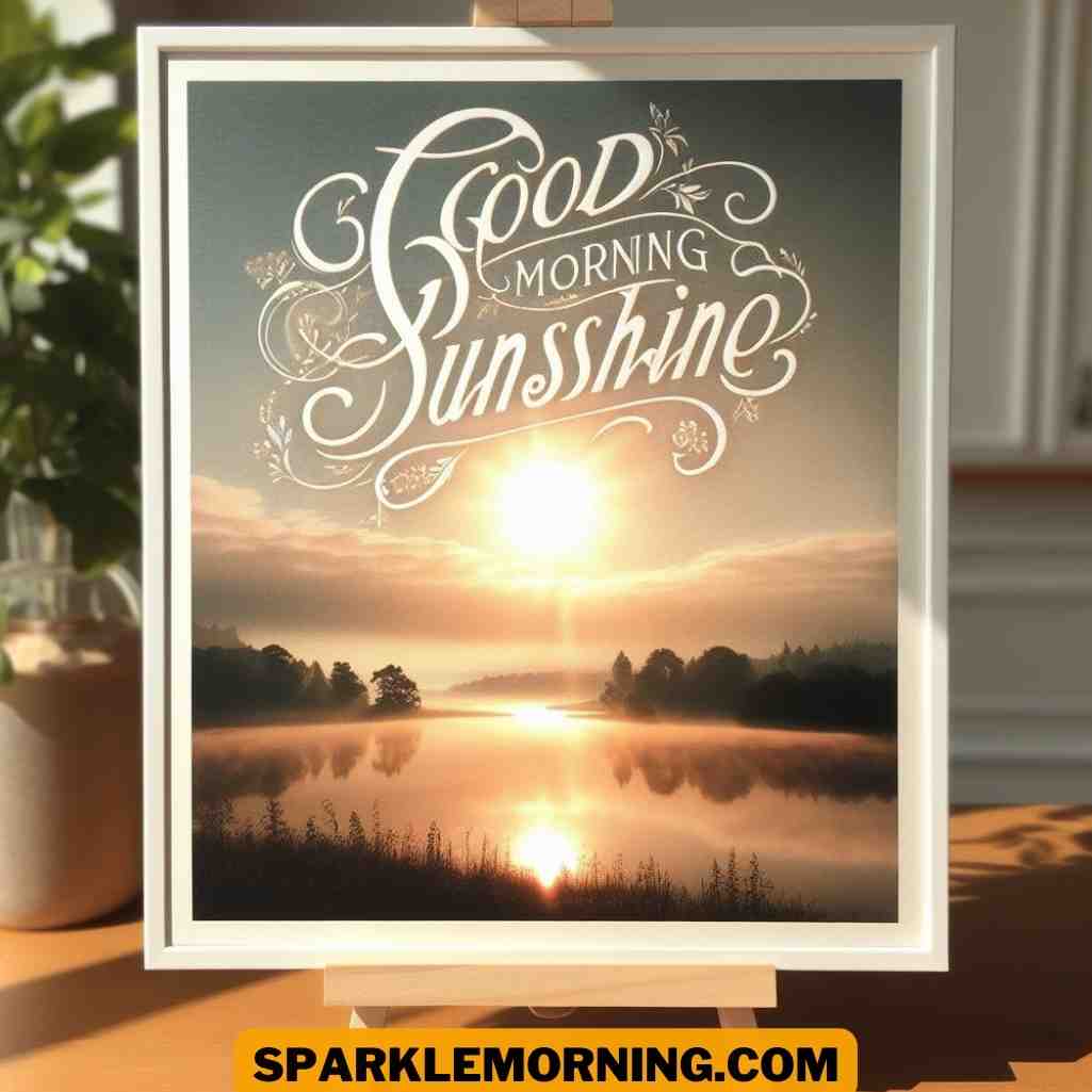good morning sunshine images