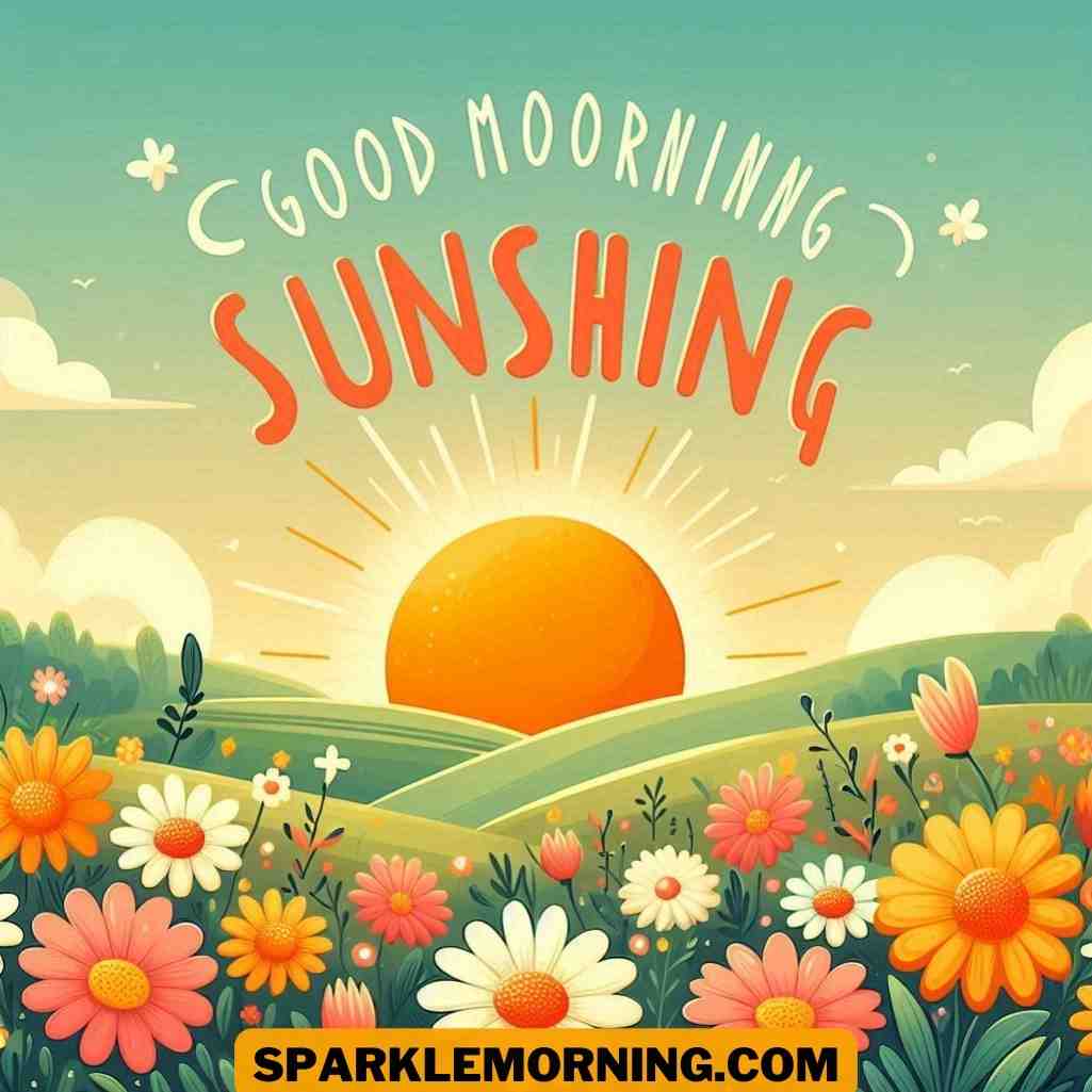 good morning sunshine images
