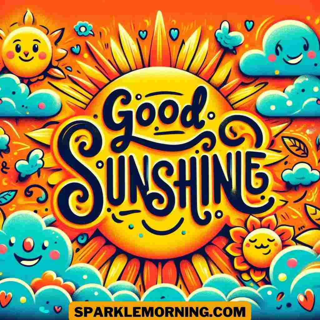 good morning sunshine images