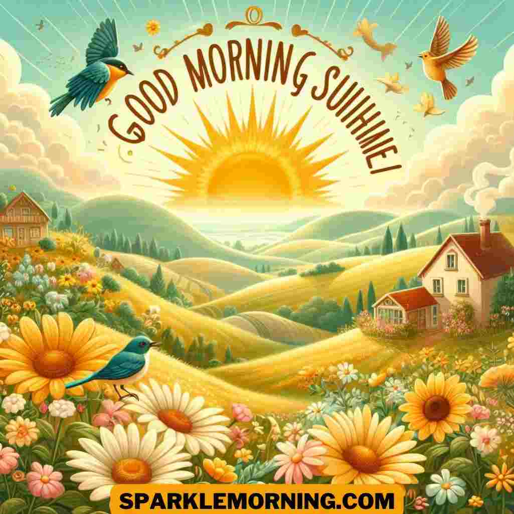 good morning sunshine images