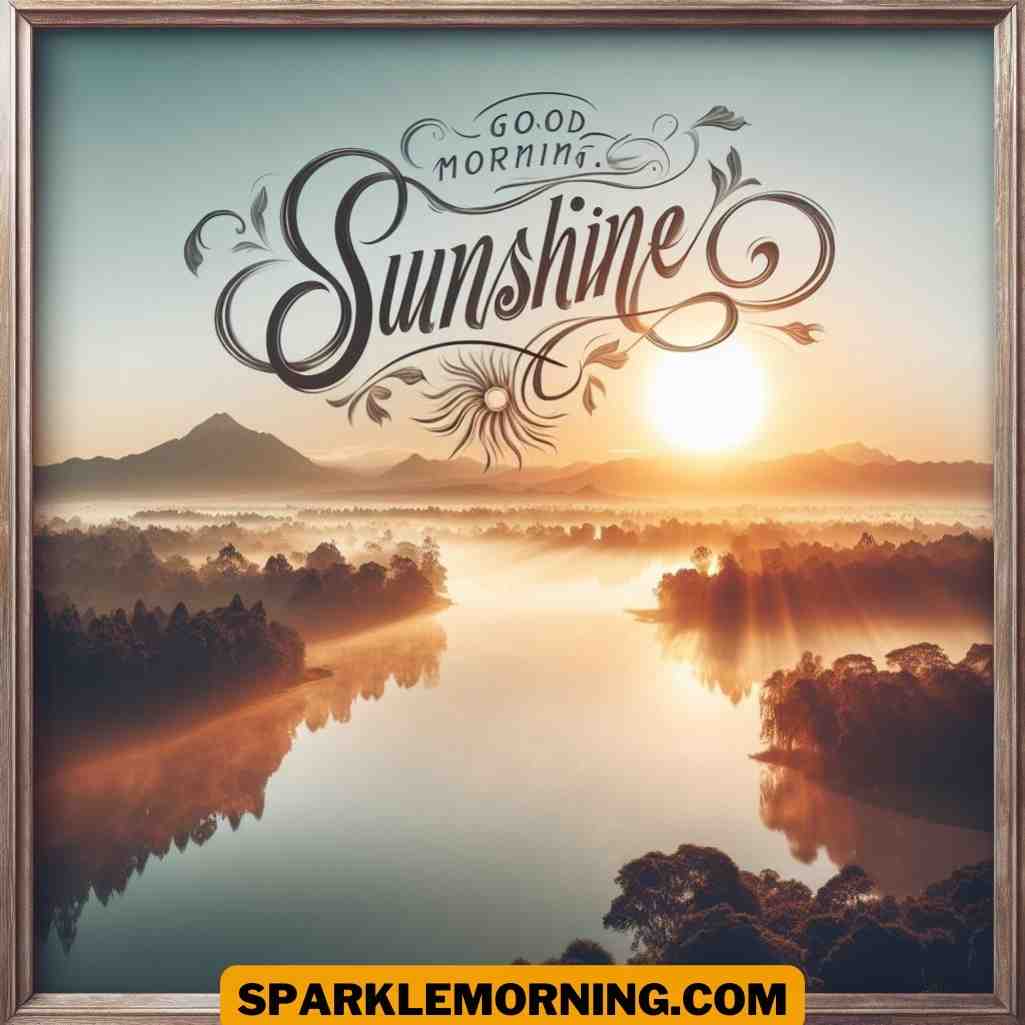 good morning sunshine images
