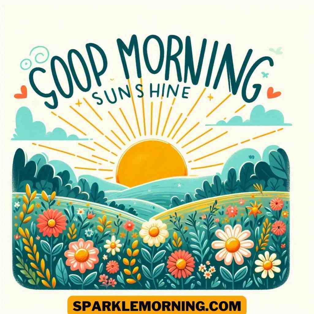 good morning sunshine images