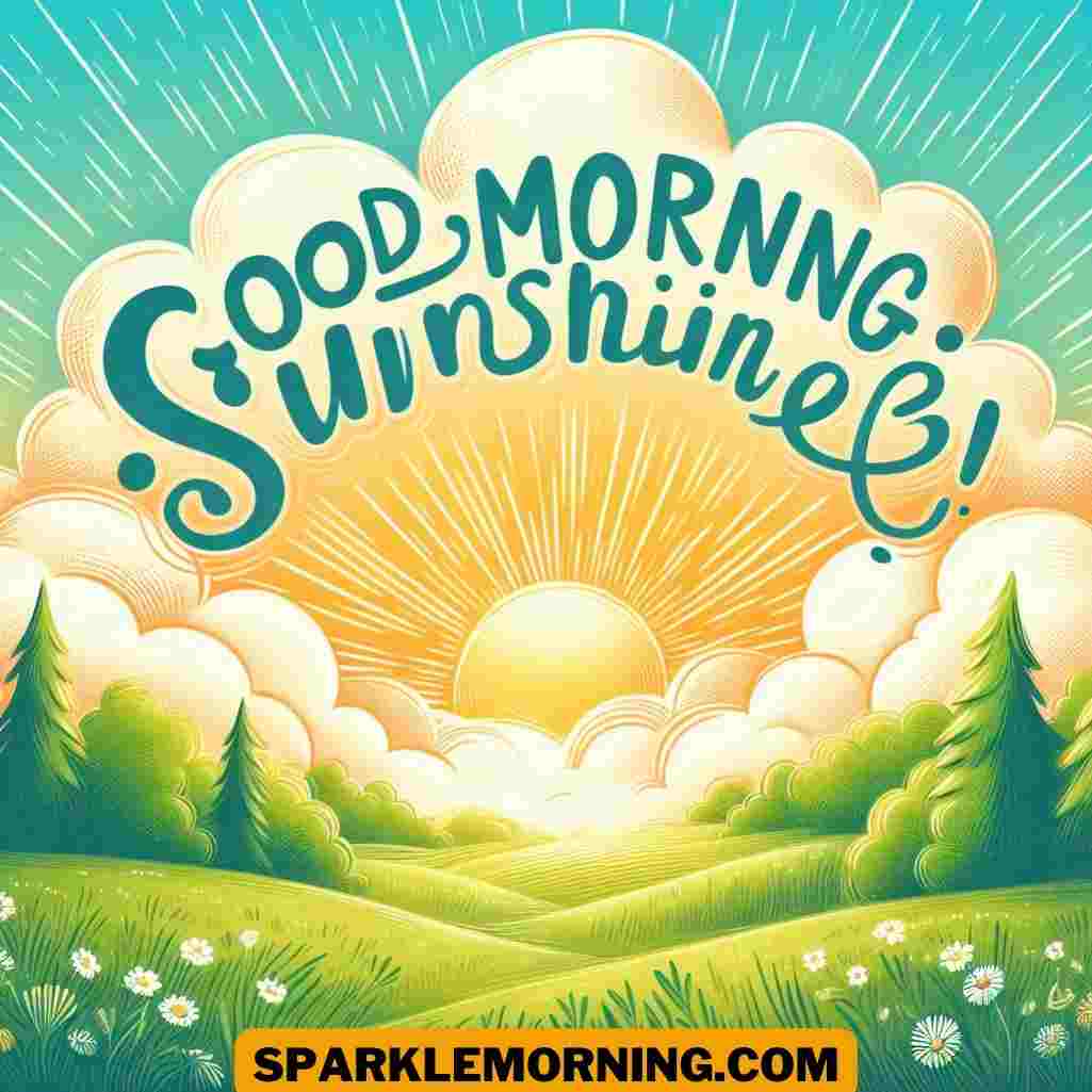good morning sunshine images