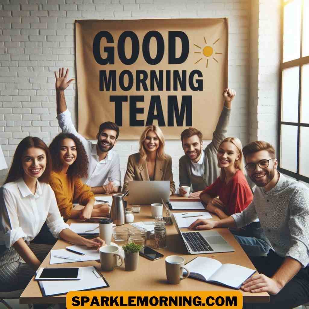 good morning team images