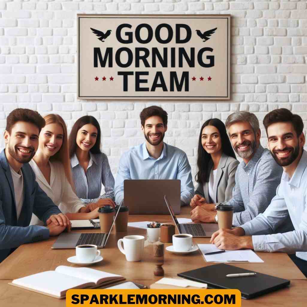 good morning team images