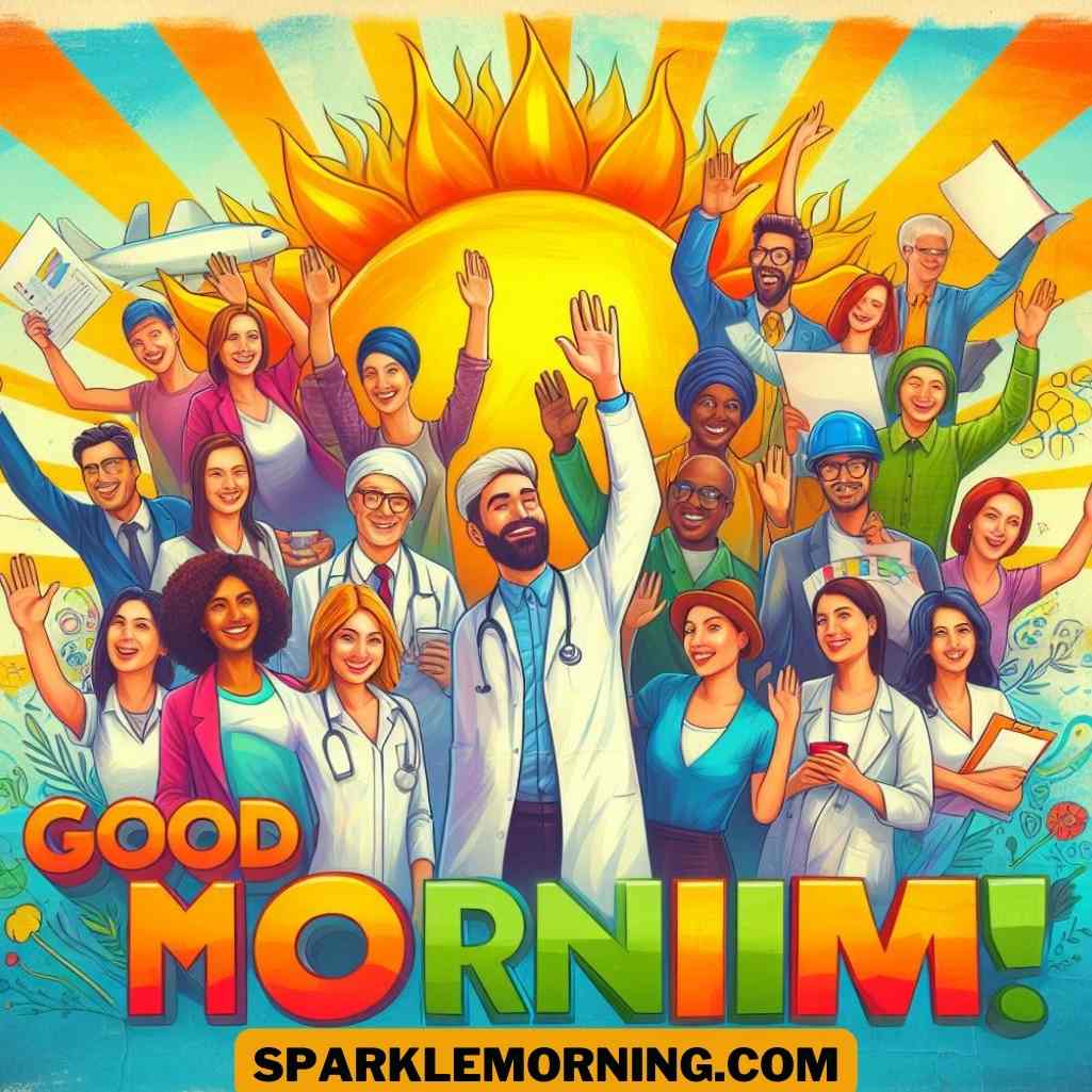 good morning team images