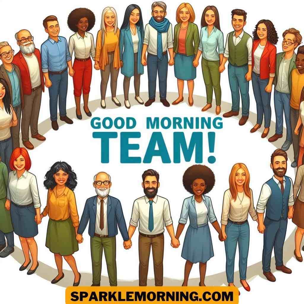 good morning team images
