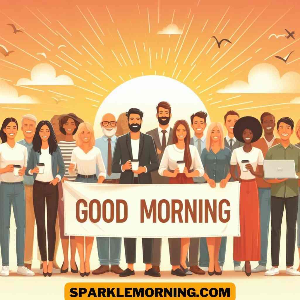 good morning team images