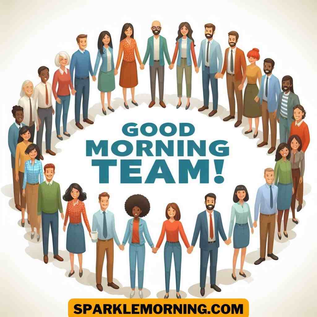 good morning team images