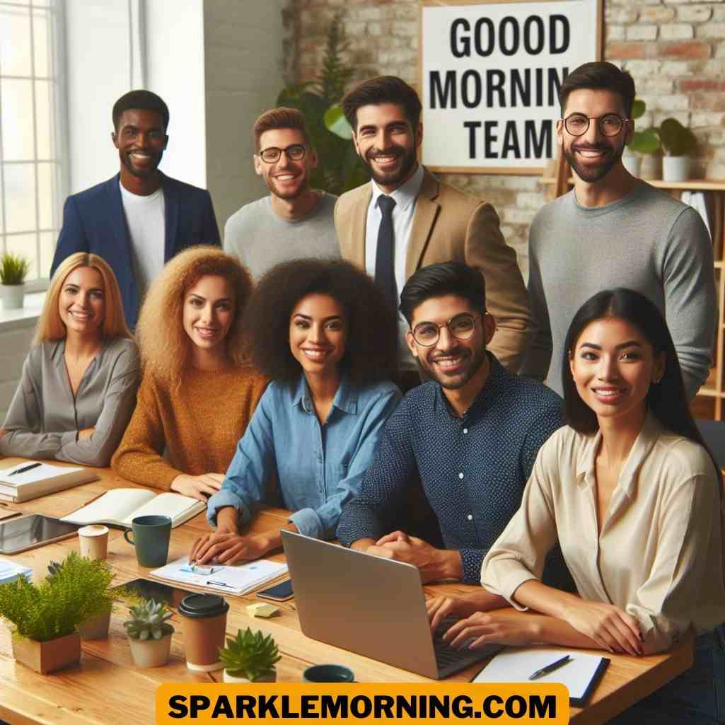 good morning team images