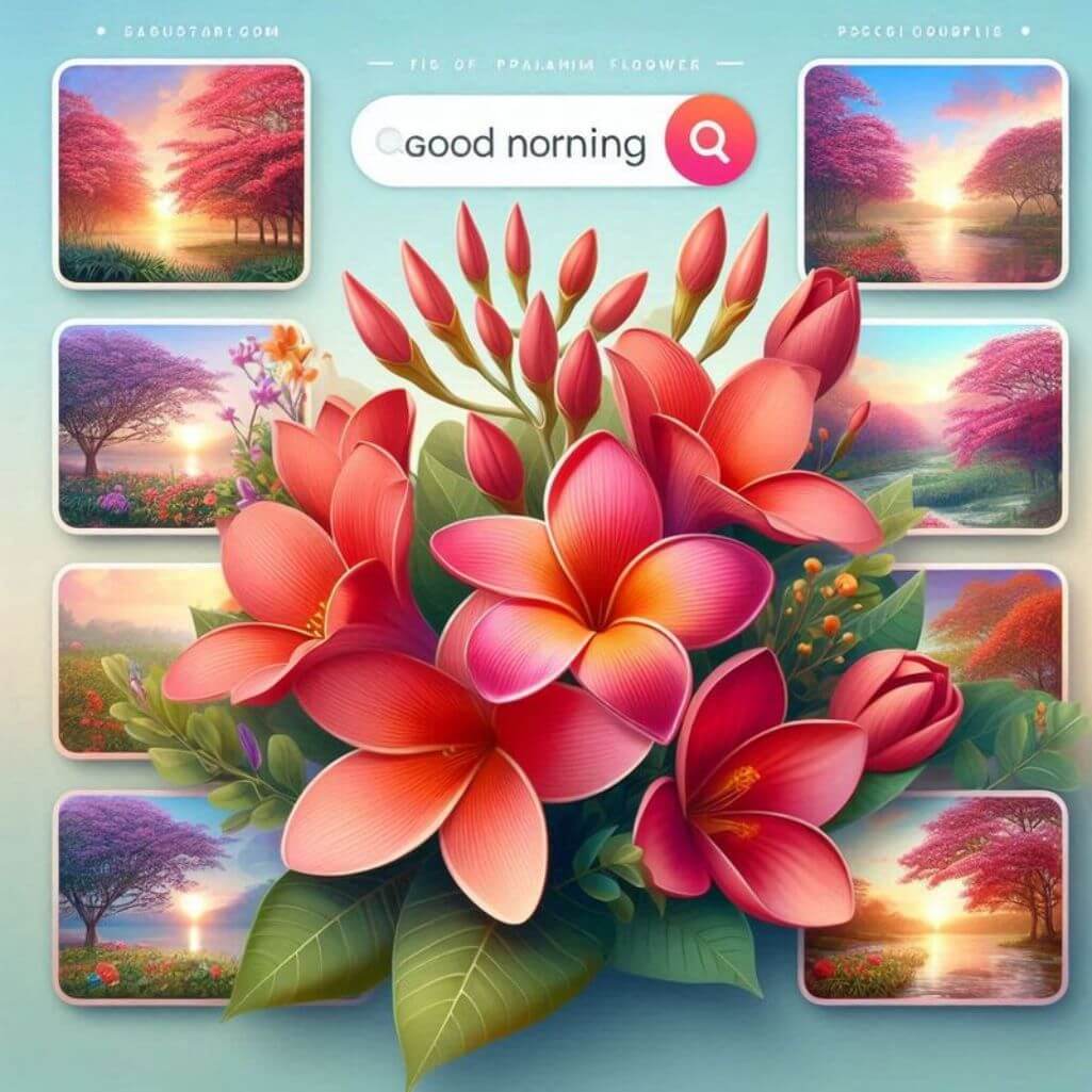 Palash Flower Good Morning Images