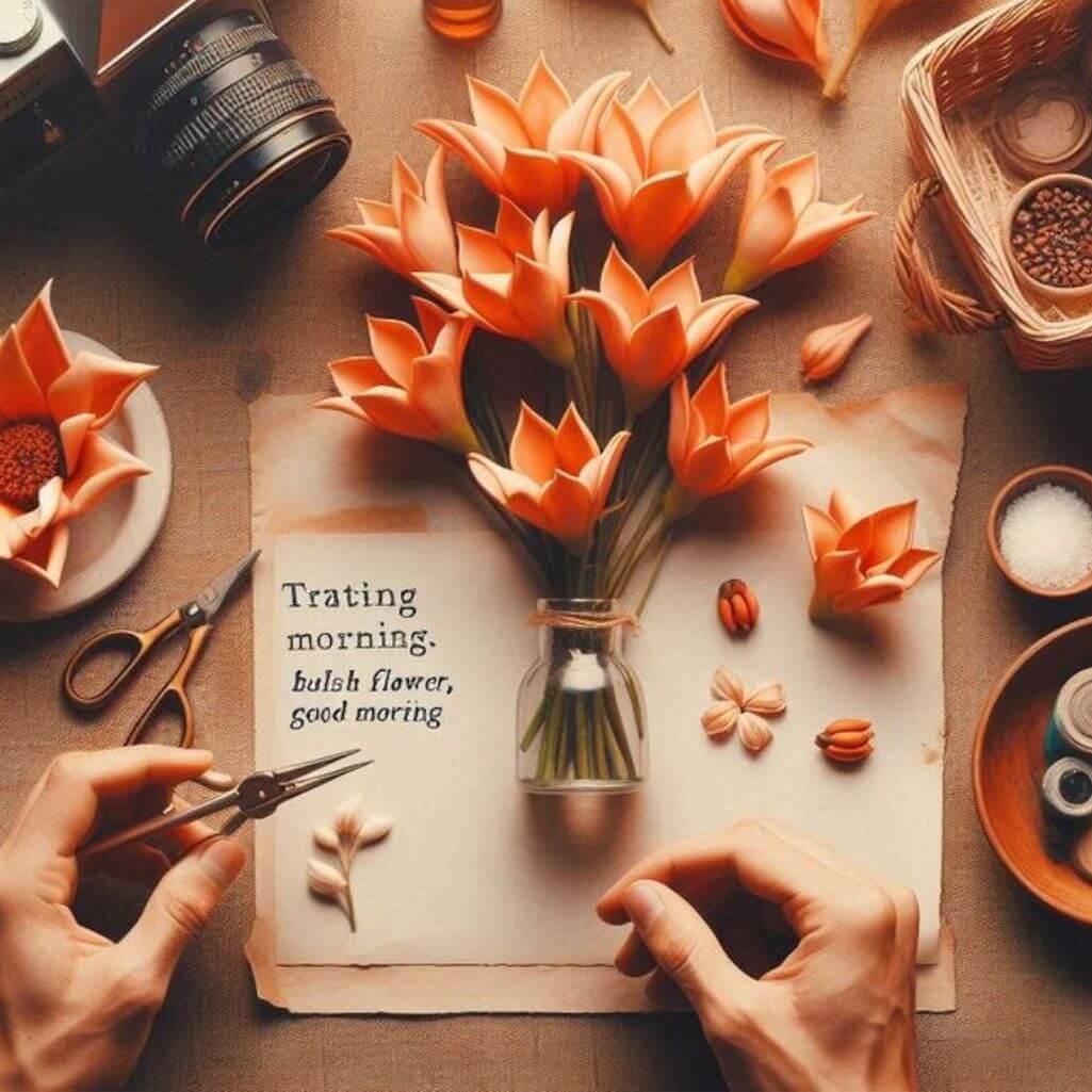 Palash Flower Good Morning Images