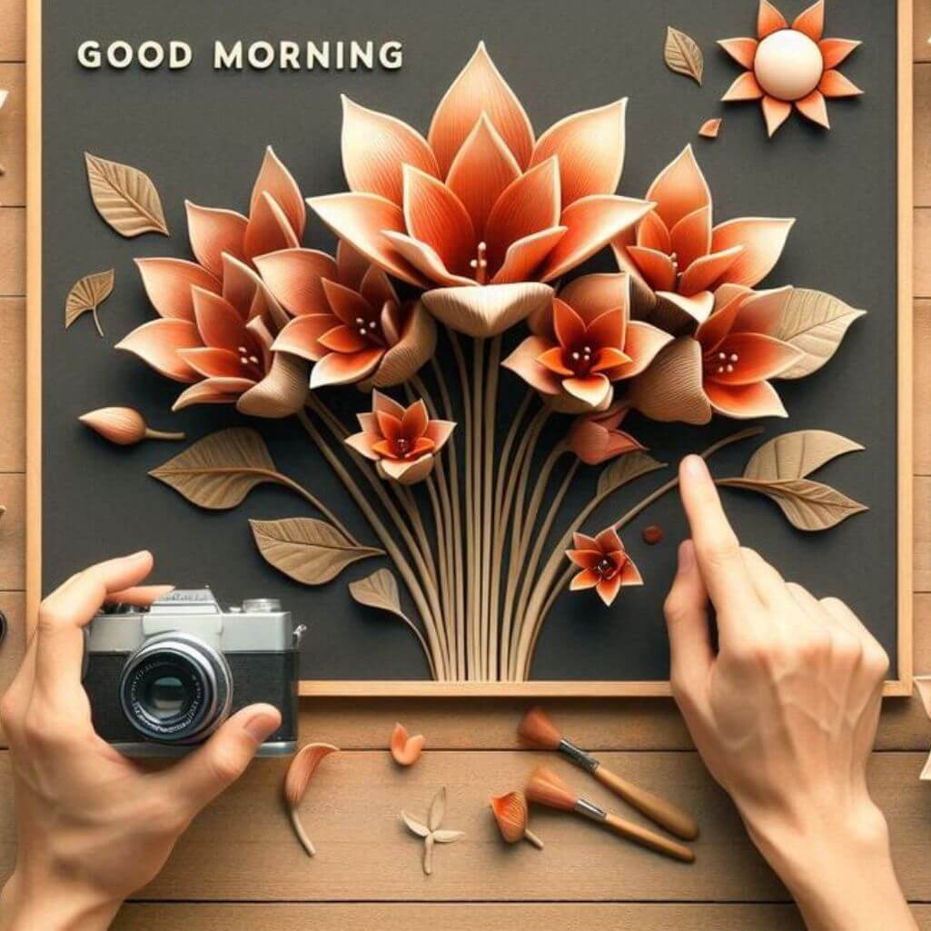 Palash Flower Good Morning Images