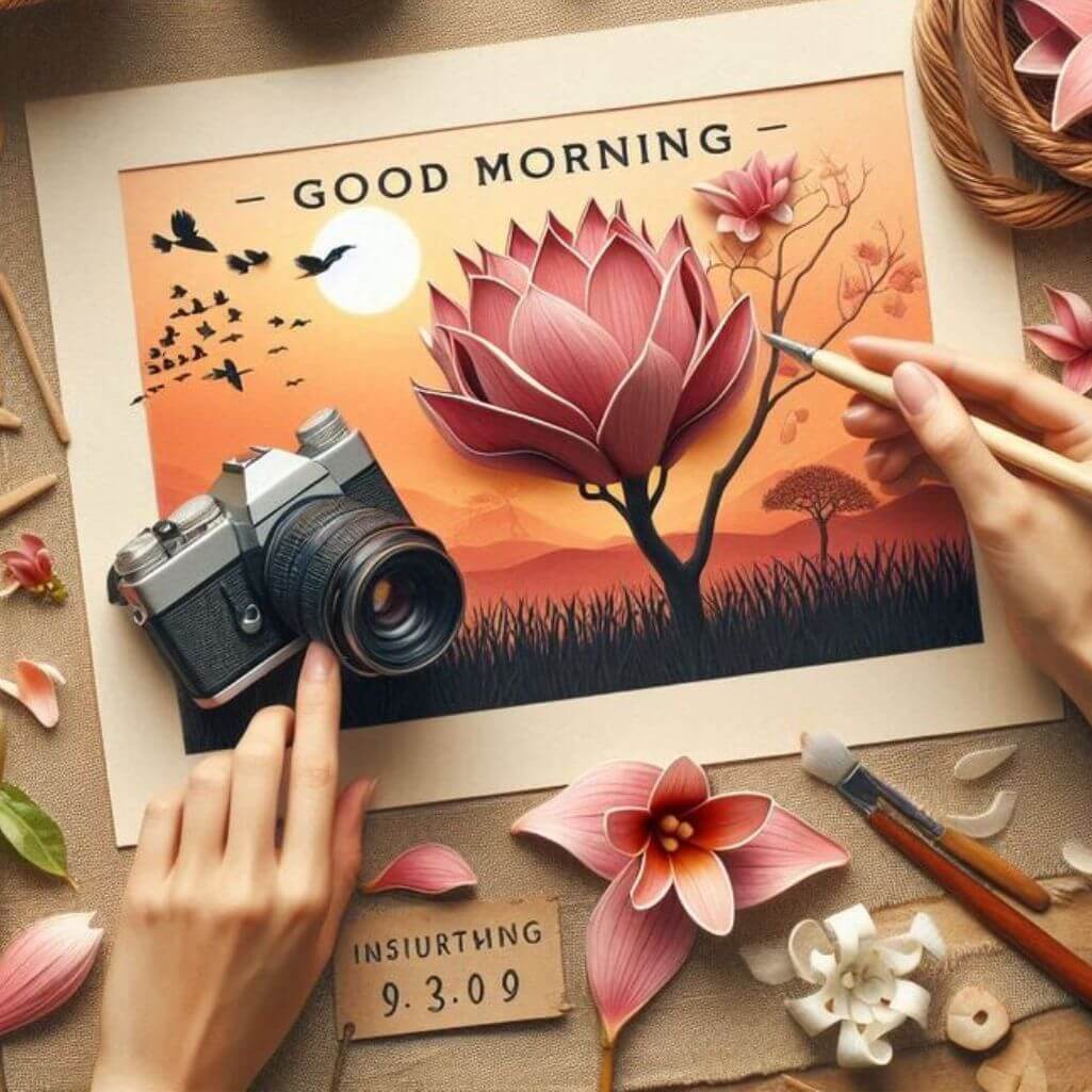 Palash Flower Good Morning Images