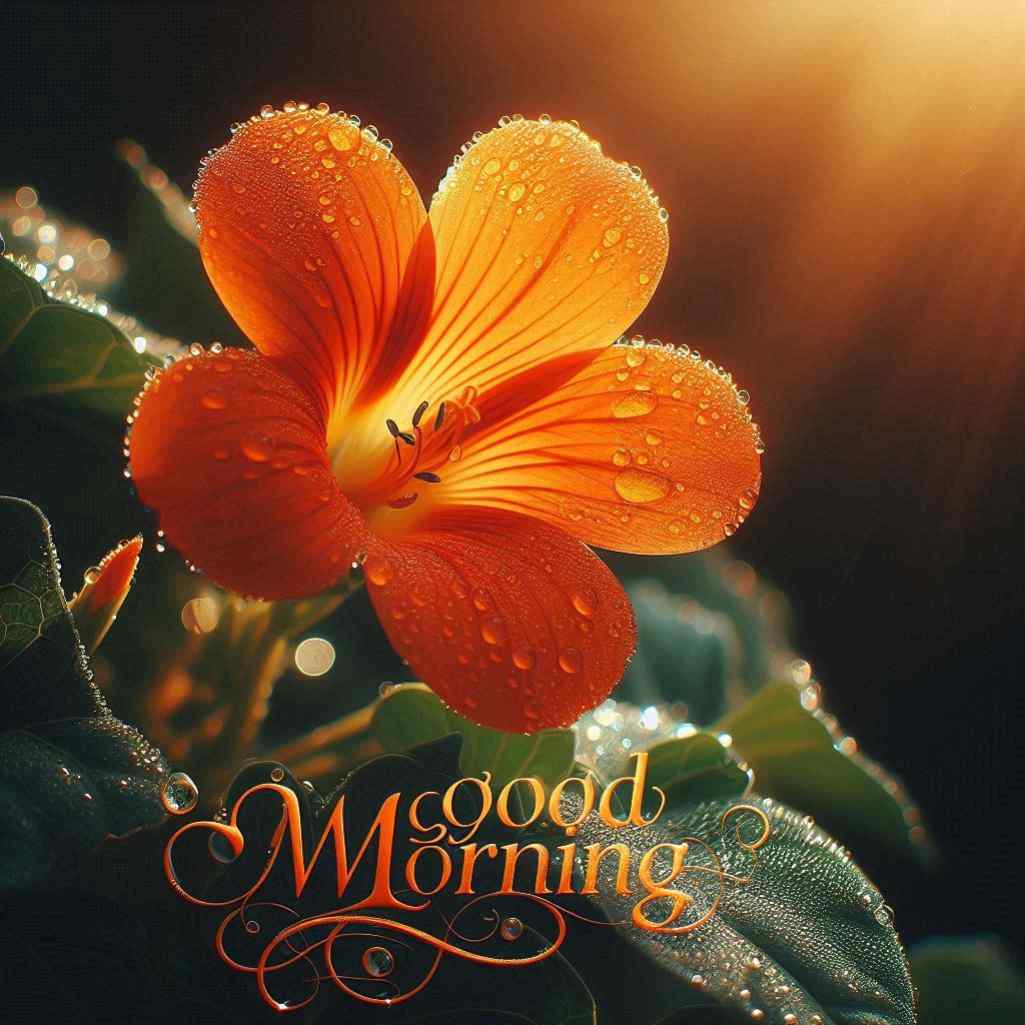 parijat flower good morning images