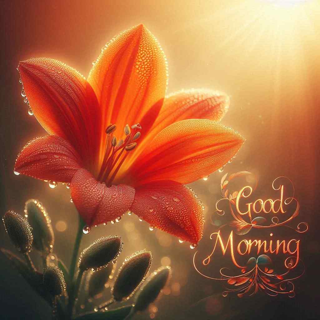 parijat flower good morning images