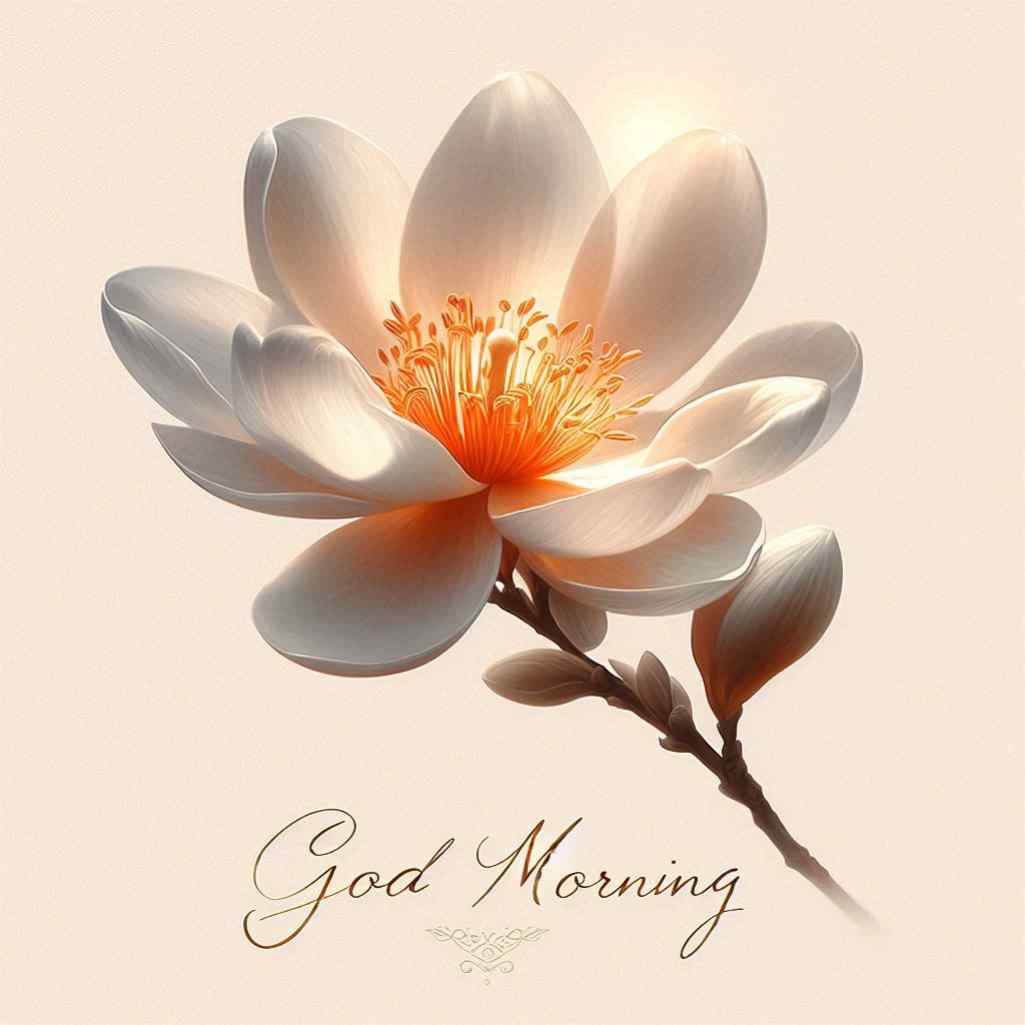 parijat flower good morning images