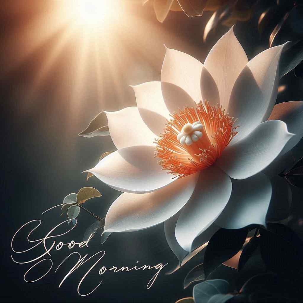 parijat flower good morning images