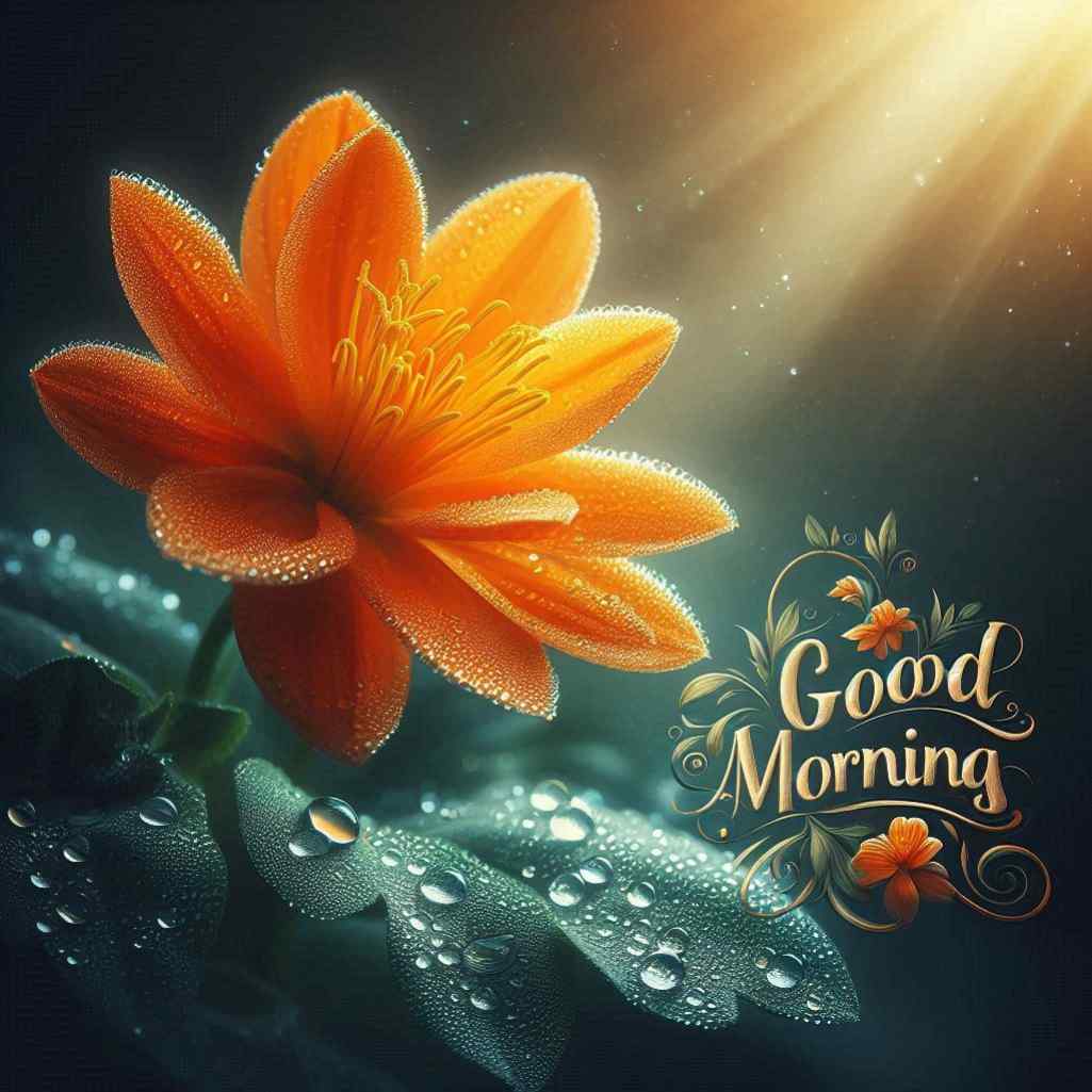 parijat flower good morning images