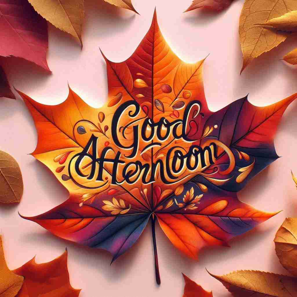 Good Afternoon Leaf Image