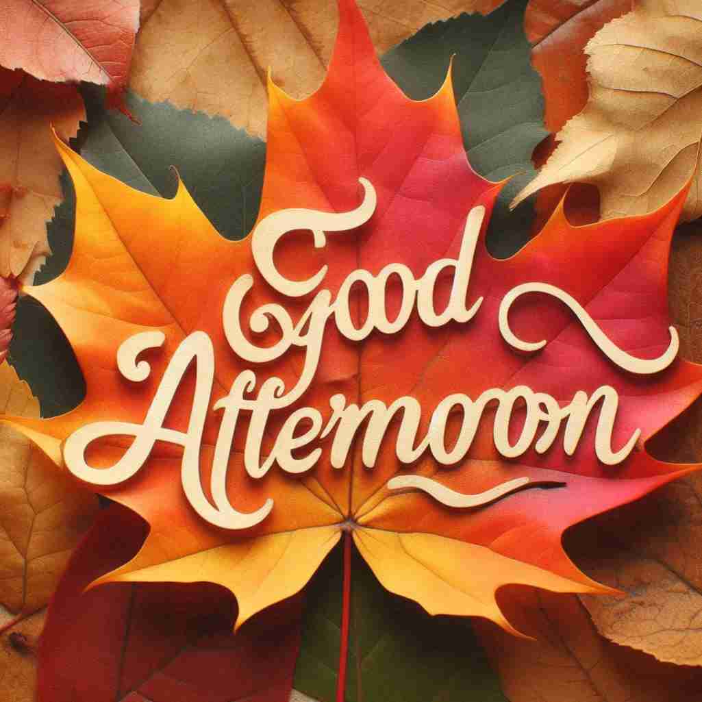 Good Afternoon Leaf Image