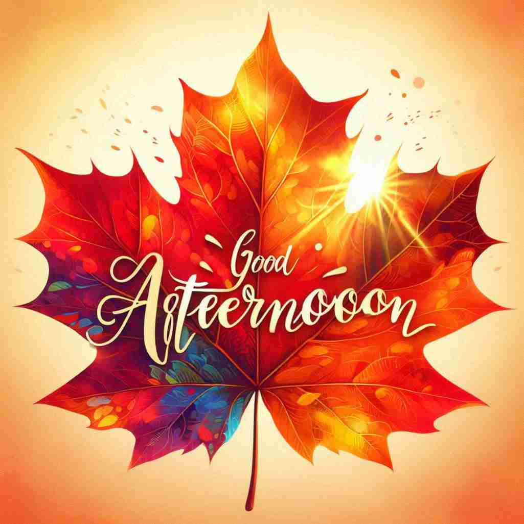 Good Afternoon Leaf Image