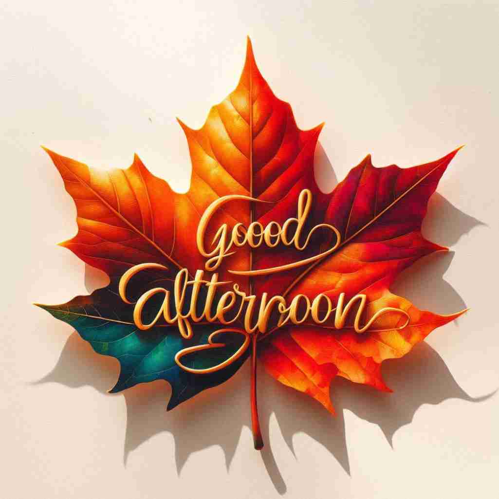 Good Afternoon Leaf Image