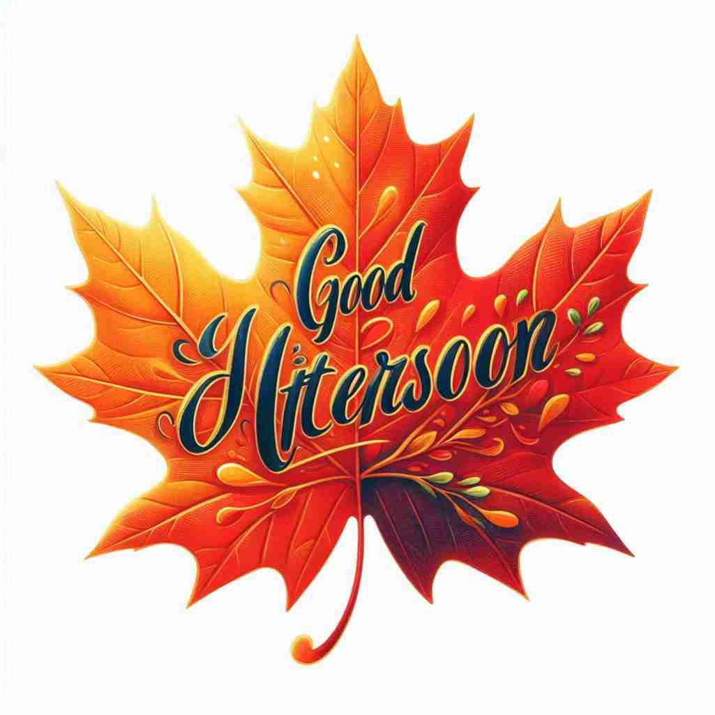 Good Afternoon Leaf Image