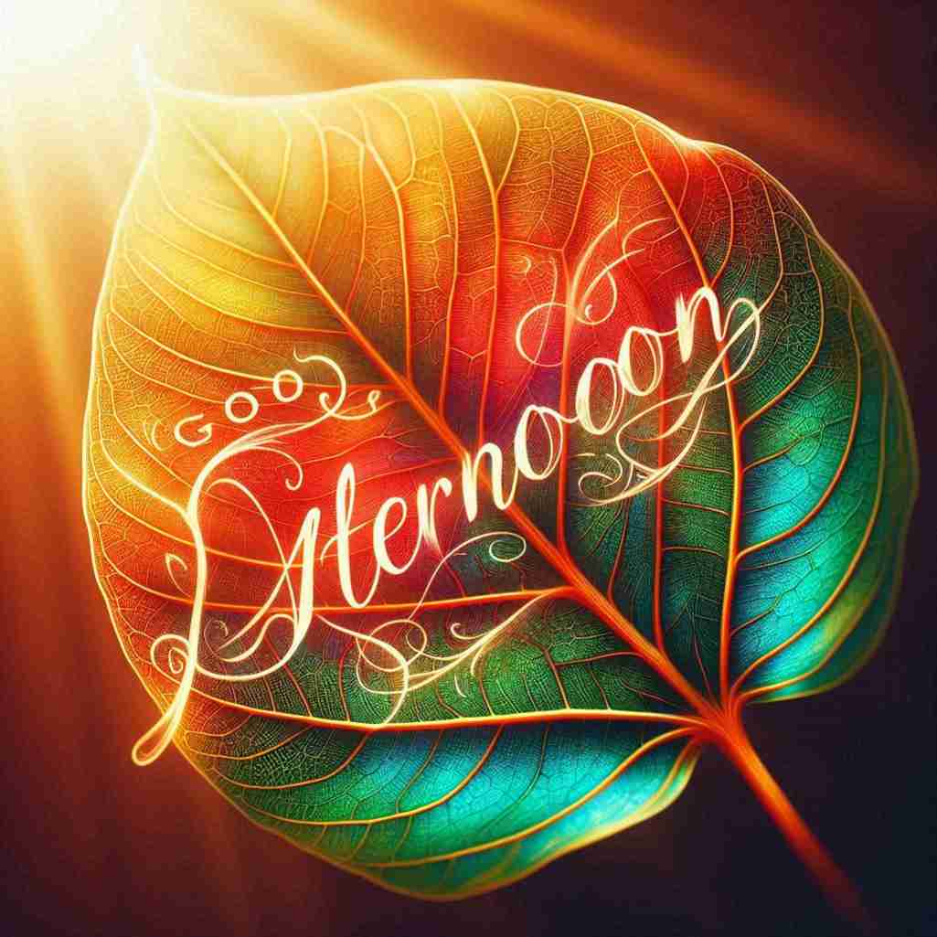 Good Afternoon Leaf Image