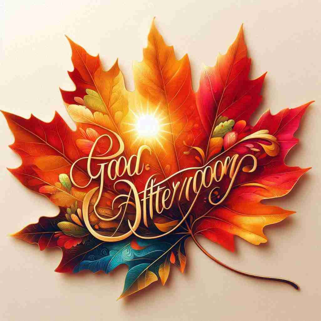 Good Afternoon Leaf Image