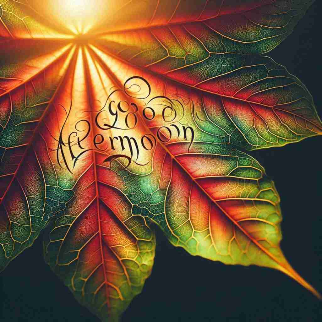 Good Afternoon Leaf Image