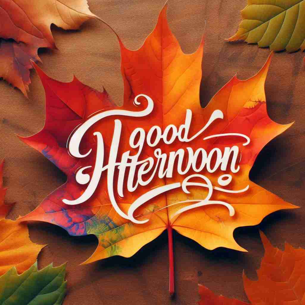 Good Afternoon Leaf Image