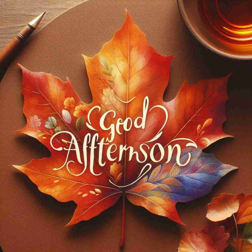 Good Afternoon Leaf Image