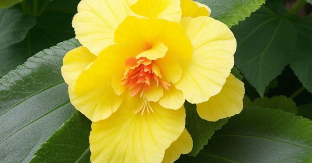 Begonia Yellow Flowers Meaning