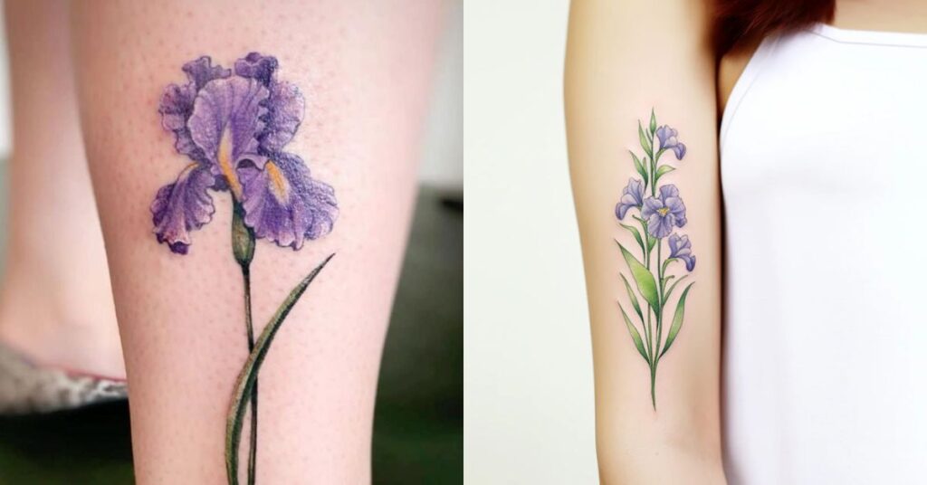 Iris Flower Tattoo Meaning