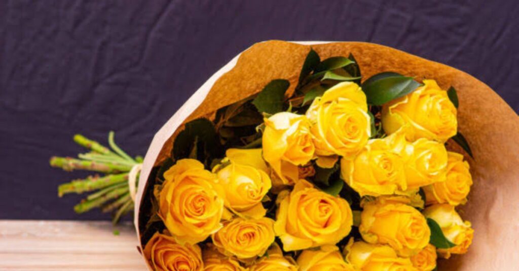National Flower Of Friendship; Yellow Rose