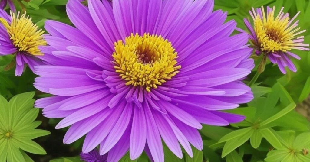 Purple Aster Flower Meanings