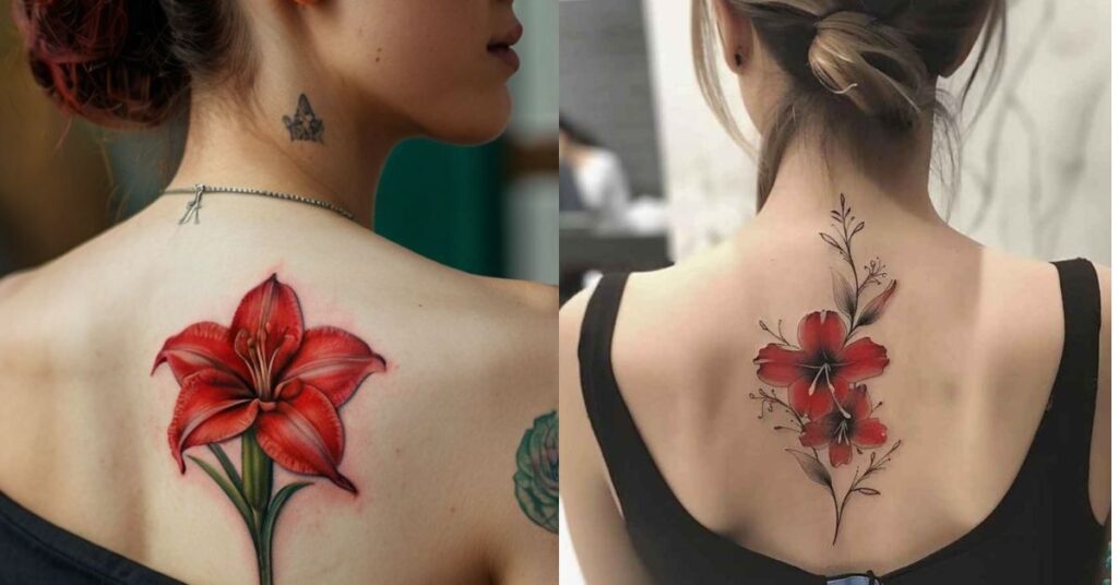 Amaryllis Flower Tattoo Meaning