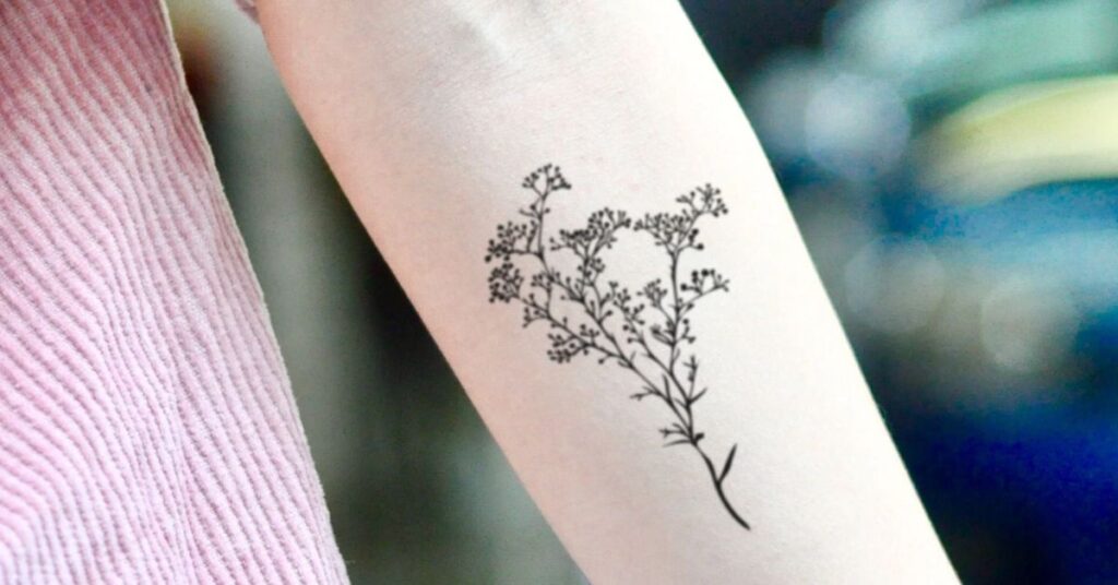 Baby Breath Flower Tattoo Meaning