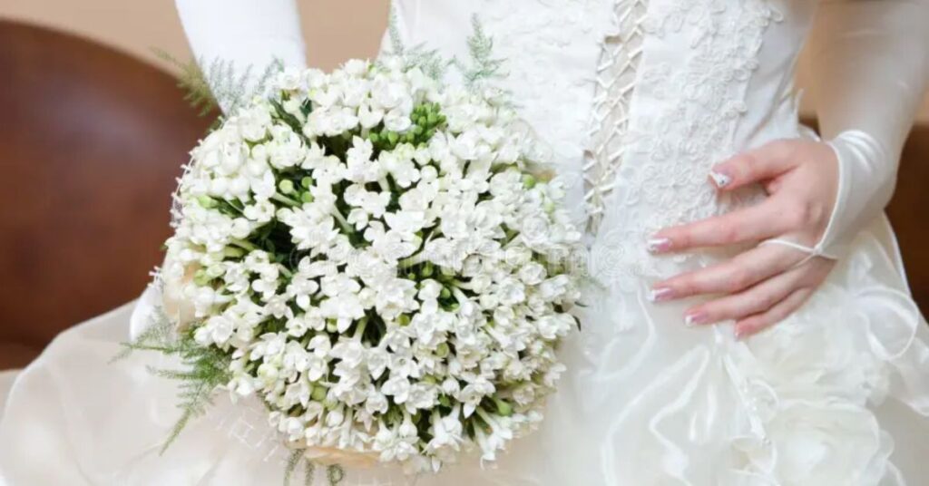 snowdrop flowers in weddings
