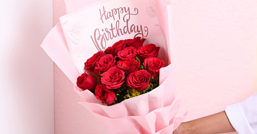 Roses Best Flowers to Wish Birthday