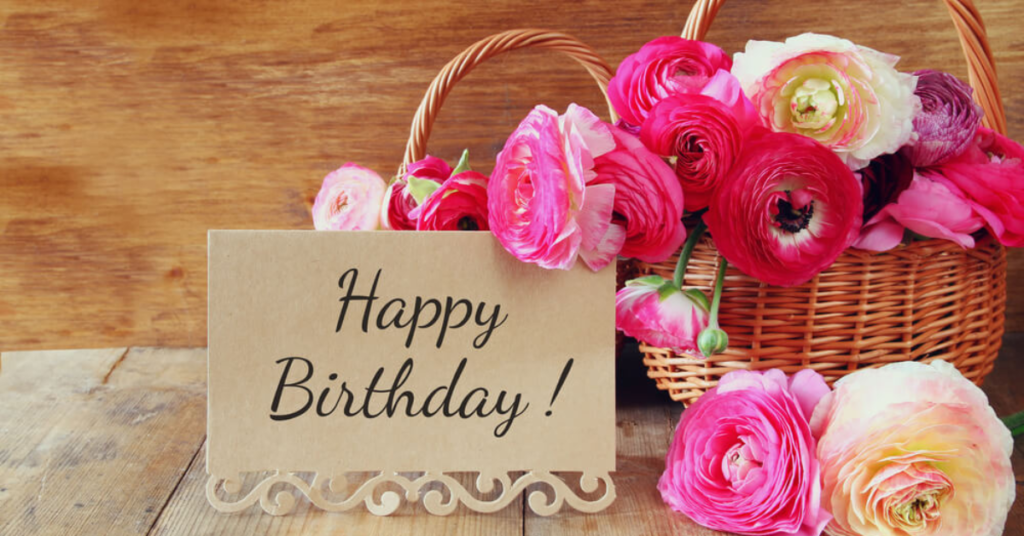 Colors Of Birthday Flower